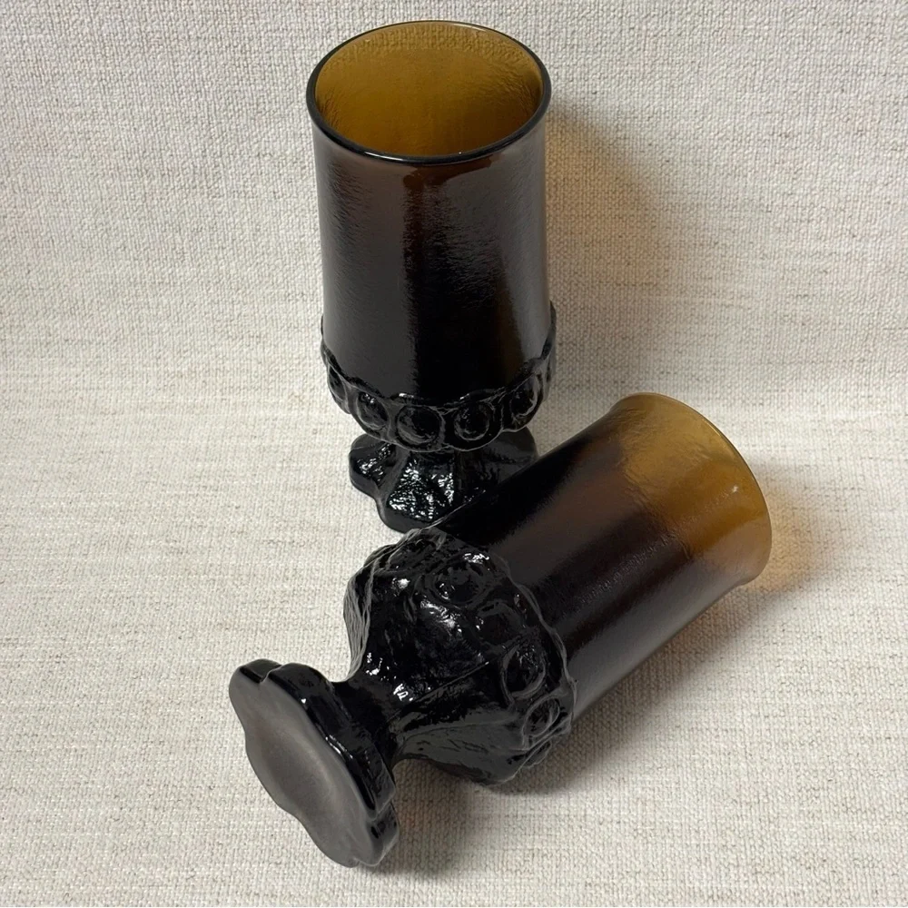 Madeira Smoke (Brown)  Tall Goblet 
by FRANCISCAN - Picture 4 of 6